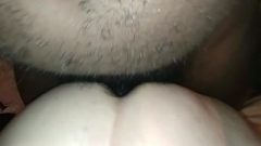BBW Rides Face Have Orgasm Then Gets Anal Creampied Balls Deep By Big Black Cock
