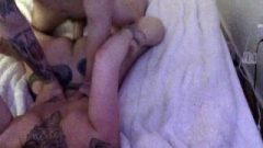 Full Amateur Anal Cream Pie For Tattooed Babe.