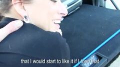Attractive Natural Czech Girl Gets An Anal Cream Pie In Public